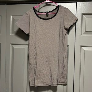 Striped T-shirt dress